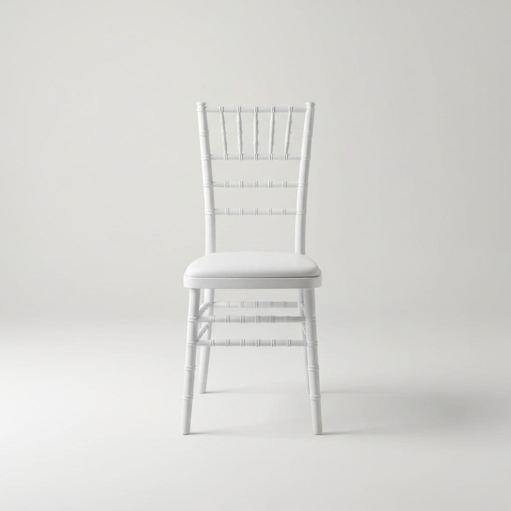 Chiavari Stoel: Elegante chiavari stoel, perfect voor bruiloften en formele evenementen.